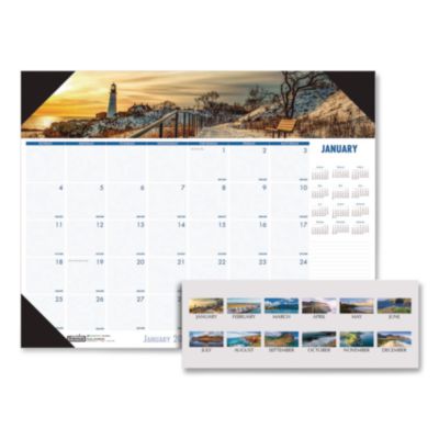 HOD1786 DESK PAD,COMPCT,COASTLINE