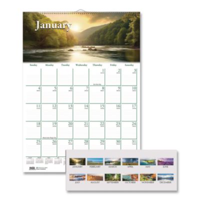 HOD378 CALENDAR,MONTHLY WALL