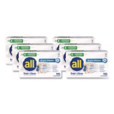 DIA47362 SHEET,DRYR,FREE CLR,6PKS