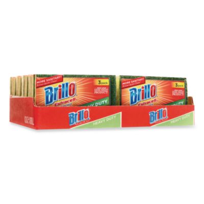 AMY21031 SPONGE,BRILLO HD,8-3CT,YL