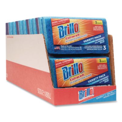 AMY21035 SPONGE,BRLLO VAR,8-3CT,BE