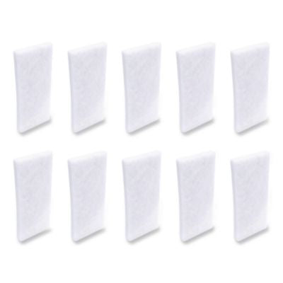 BWK401B PAD,SCRUB,10PD/CT,WH