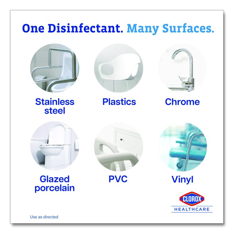 Spore Defense Cleaner Disinfectant, Closed System, Unscented, 1 gal Refill Bottle (Each)
