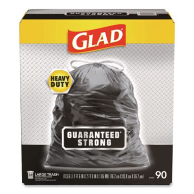 CLO78952 BAG,GLAD,TRSH,DS,30GAL,BK