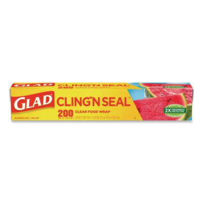 CLO00020 WRAP,FOOD,CLING,200FT,YL