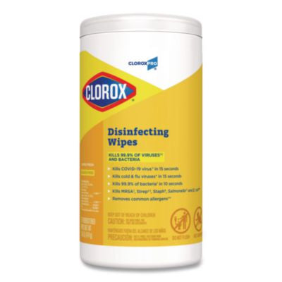 CLO15948EA CLEANER,DSNFCT,WIPES,LMN
