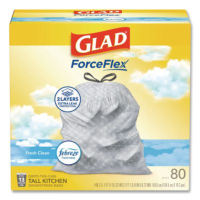 CLO78899BX BAG,GLAD,ODRSHL,FRCLN,13G