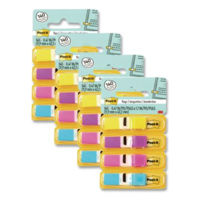 MMM6834ABX FLAG,SMALL,1/2",4/PK,AST