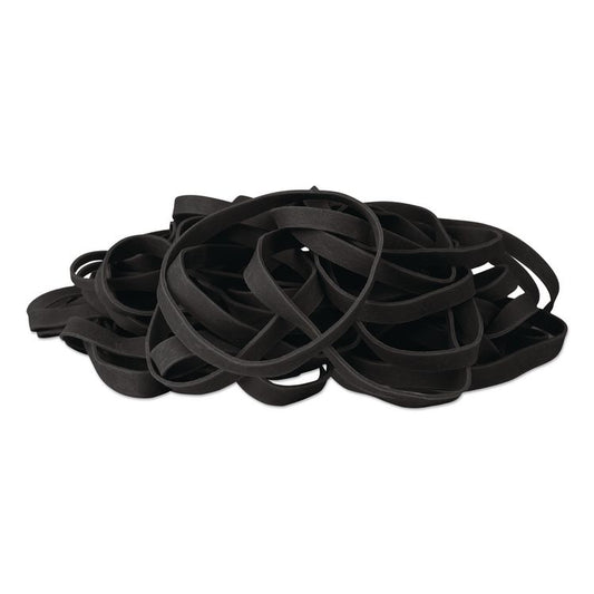 Advantage Classic Black Rubber Bands, Size 64, 0.04" Gauge, 1 lb Box, 320/Box