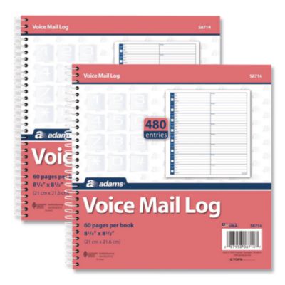 ABFS8714 BOOK,LOG,VOICE ML,60,2/PK