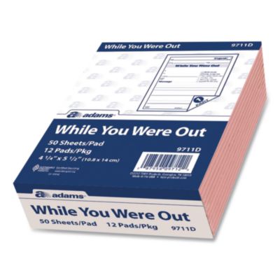 ABF9711D PAD,WYWO 50SH 12/PK