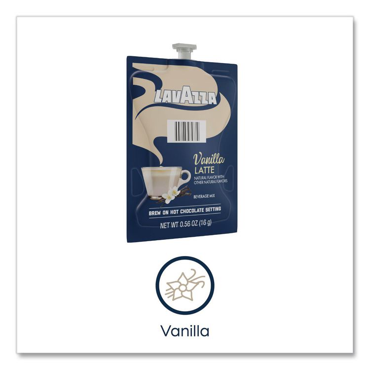 Lavazza Vanilla Latte, 72/Carton