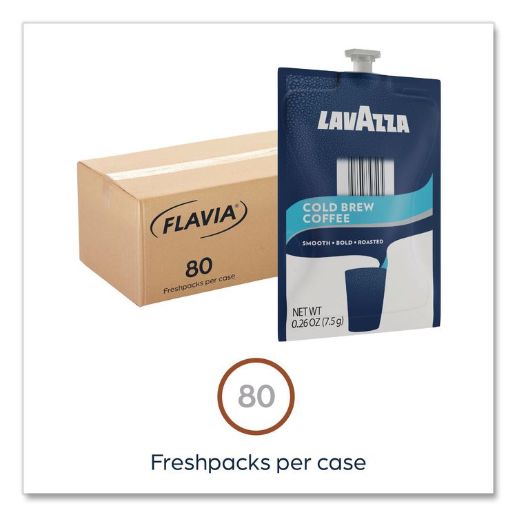 Cold Brew Coffee Freshpack, 80/Carton