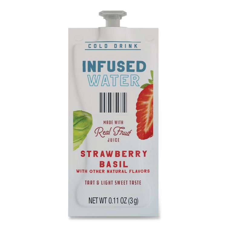 Strawberry Basil Infused Water Freshpack, 100/Carton
