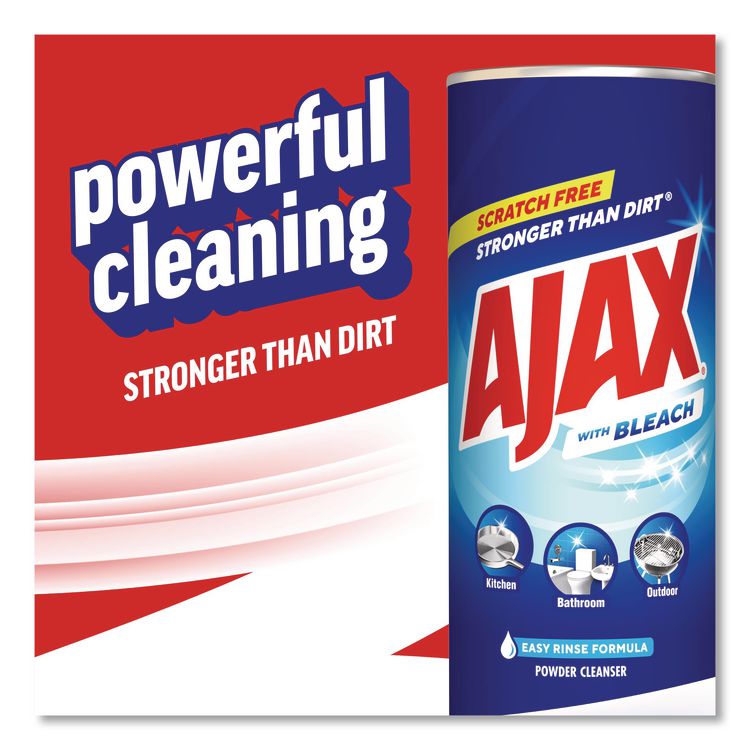 Powder Cleanser with Bleach, 21 oz Canister, 12/Carton