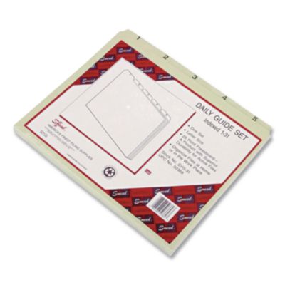 SMD52369 GUIDE,PLAIN TAB,1-31,LGL