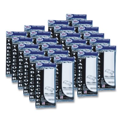 TBL549WHCT TABLECOVER,54"X108",WH