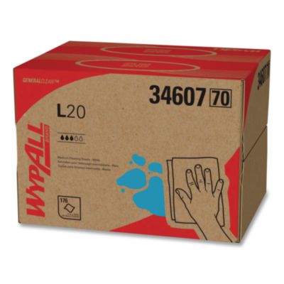 KCC34607 WIPES,12.5"X16.8",176BX