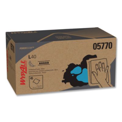 KCC05770 TOWEL,45SH/BX,PROF,WH,12