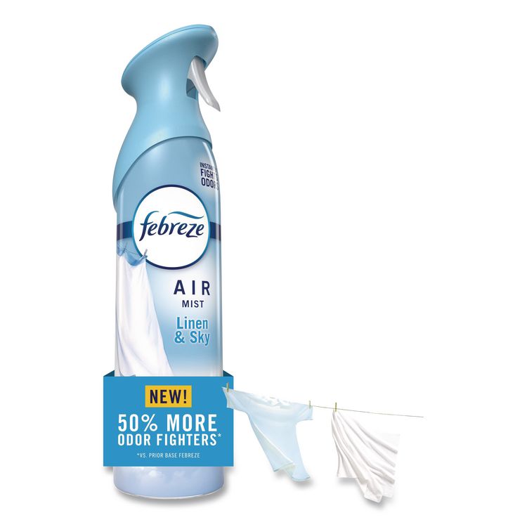 AIR, Linen and Sky, 8.1 oz Aerosol Spray, 6/Carton
