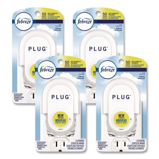 PLUG Air Freshener Warmer, 2.5 x 3 x 4, Off White (Each)
