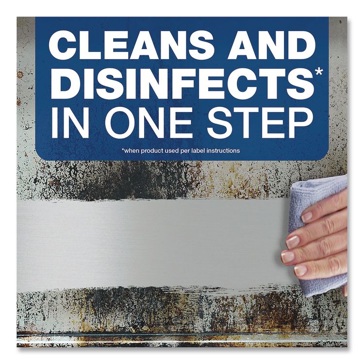 Disinfecting All-Purpose Spray and Glass Cleaner, Fresh Scent, 32 oz Bottles, 8 Bottles and 2 Trigger Sprayers/Carton