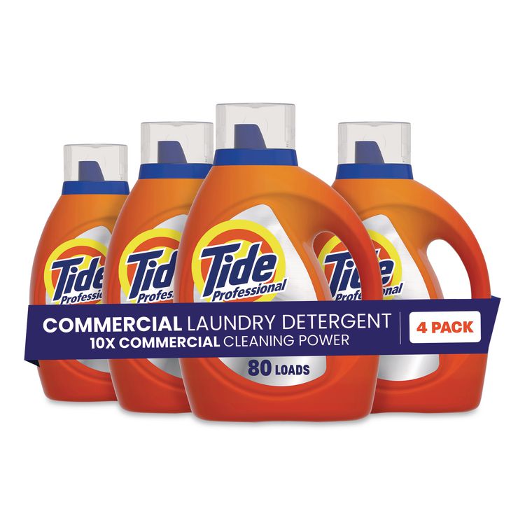 Commercial HE Liquid Laundry Detergent, 105 oz Pour Bottle (Each)