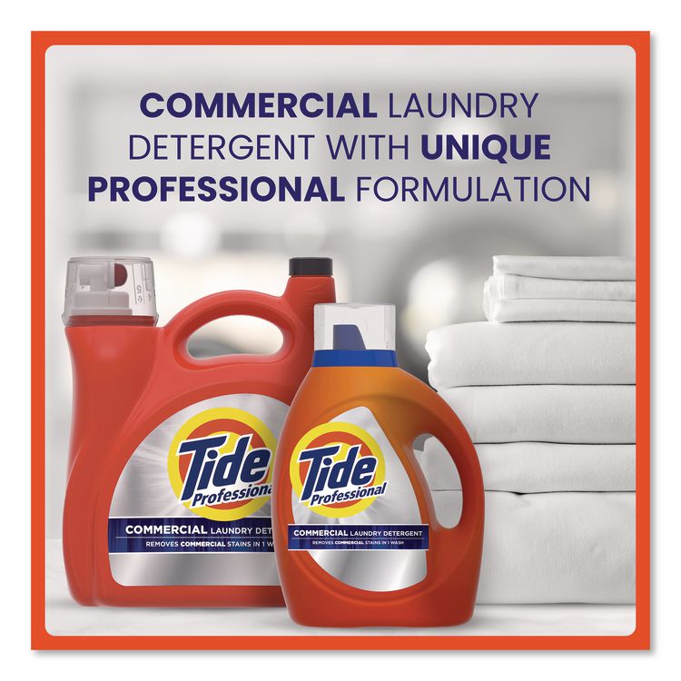 Commercial HE Liquid Laundry Detergent, 105 oz Pour Bottle (Each)