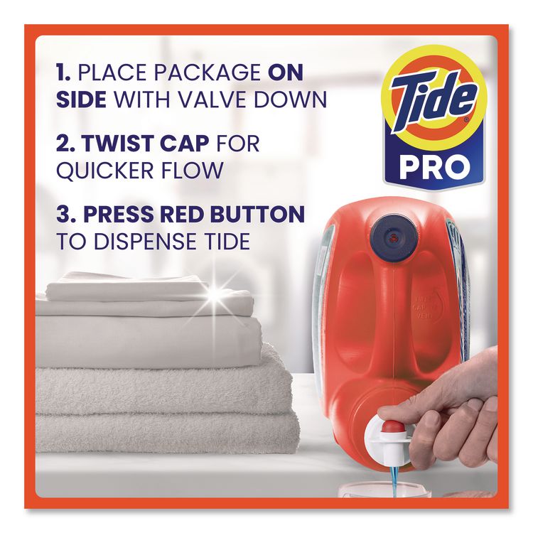 Commercial HE Liquid Laundry Detergent, 105 oz Pour Bottle (Each)
