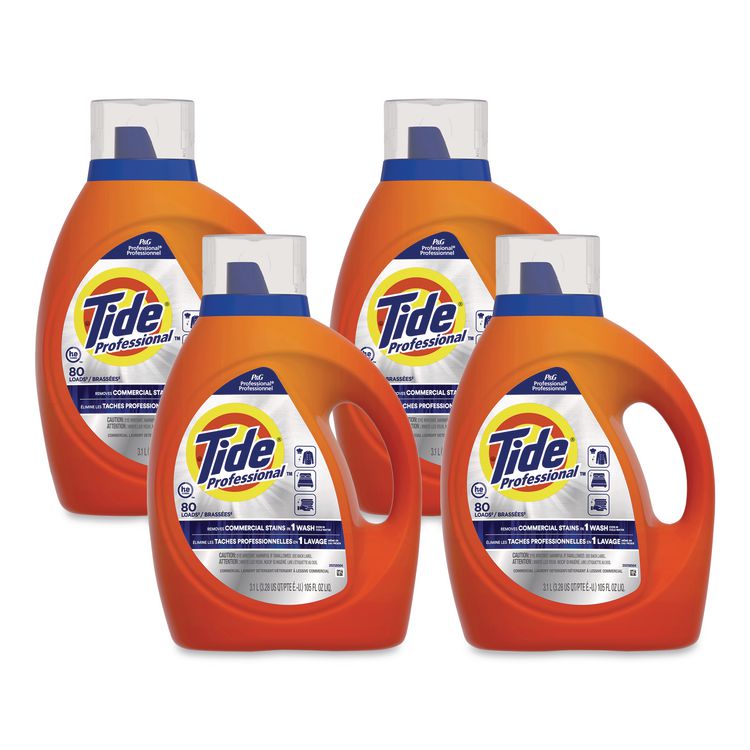 Commercial HE Liquid Laundry Detergent, 105 oz Pour Bottle (Each)