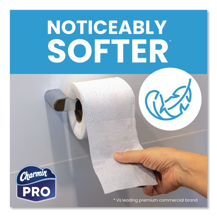 Commercial Bathroom Tissue, Individually Wrapped, Septic Safe, 2-Ply, White, 450 Sheets/Roll, 75 Rolls/Carton