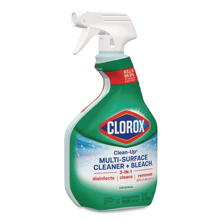 Clean-Up Multi-Surface Cleaner with Bleach, Original Scent, 32 oz Spray Bottle (Each)