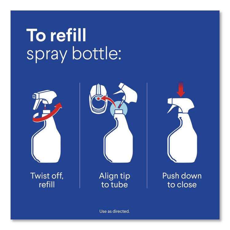 Clean-Up Multi-Surface Cleaner with Bleach, Original Scent, 32 oz Spray Bottle (Each)