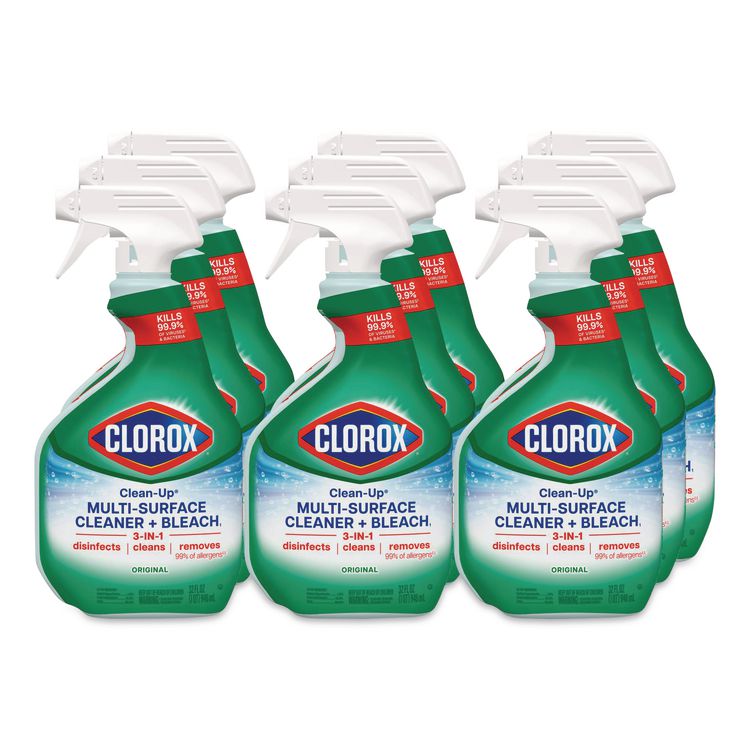 Clean-Up Multi-Surface Cleaner with Bleach, Original Scent, 32 oz Spray Bottle (Each)