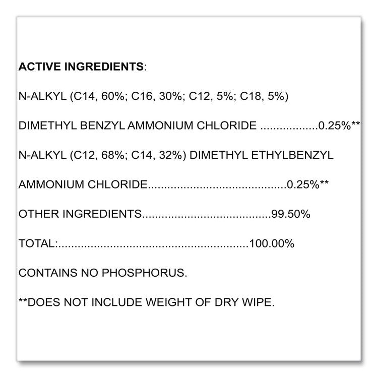 VersaSure Cleaner Disinfectant Wipes, 1-Ply, 6 x 5, Fragranced, White, 150/Canister (Each)