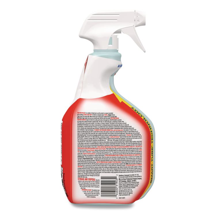 CloroxPro Disinfecting Bio Stain and Odor Remover, Fragranced, 32 oz Spray Bottle (Each)