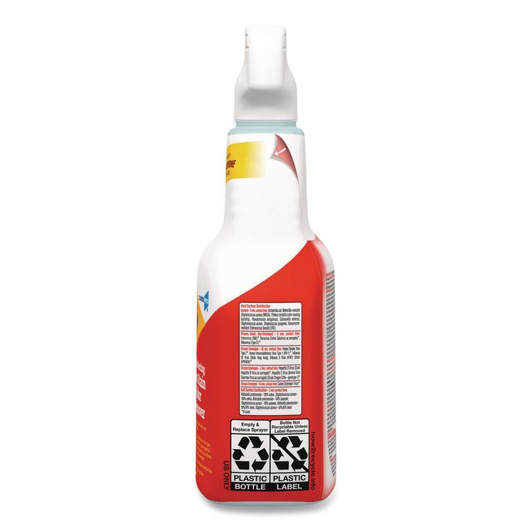 CloroxPro Disinfecting Bio Stain and Odor Remover, Fragranced, 32 oz Spray Bottle (Each)