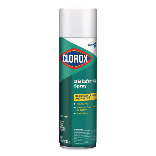 CloroxPro Disinfecting Spray, Fresh Scent, 19 oz Aerosol Spray