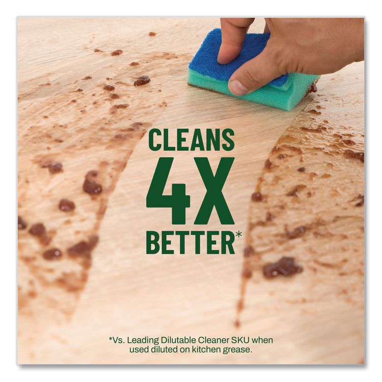 Multi-Surface Cleaner Disinfectant Concentrated, Pine Scent, 80 oz Bottle, 6/Carton