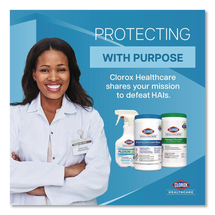 Dispatch Hospital Cleaner Disinfectant Towels w/Bleach, 1-Ply, 6.75 x 8, Unscented, White, 150/Canister, 8 Canisters/Carton
