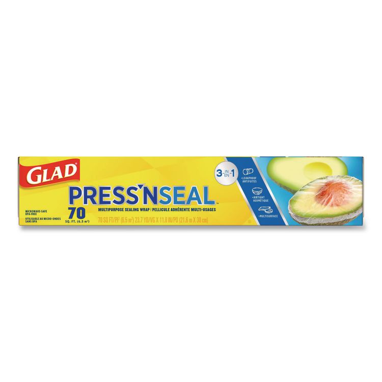 Press'n Seal Food Plastic Wrap, 70 sq ft (Each)