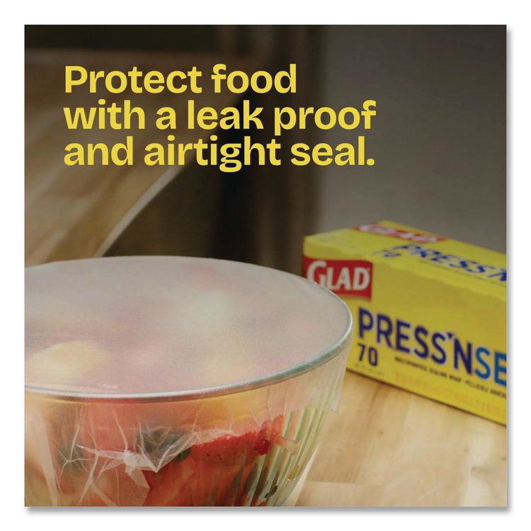 Press'n Seal Food Plastic Wrap, 70 sq ft (Each)