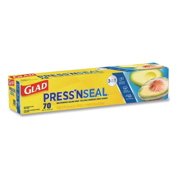 Press'n Seal Food Plastic Wrap, 70 sq ft (Each)