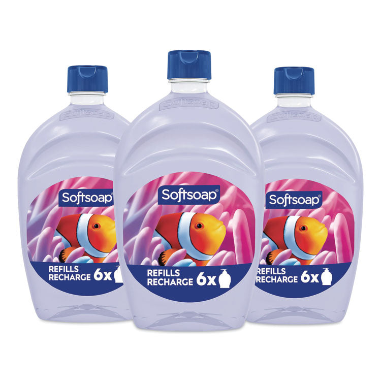 Liquid Hand Soap Refill, Fresh Scent, 50 oz, 3/Carton