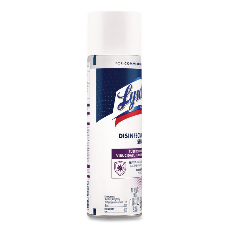 Disinfectant Spray, Original Scent, 19 oz Aerosol Spray, 12/Carton