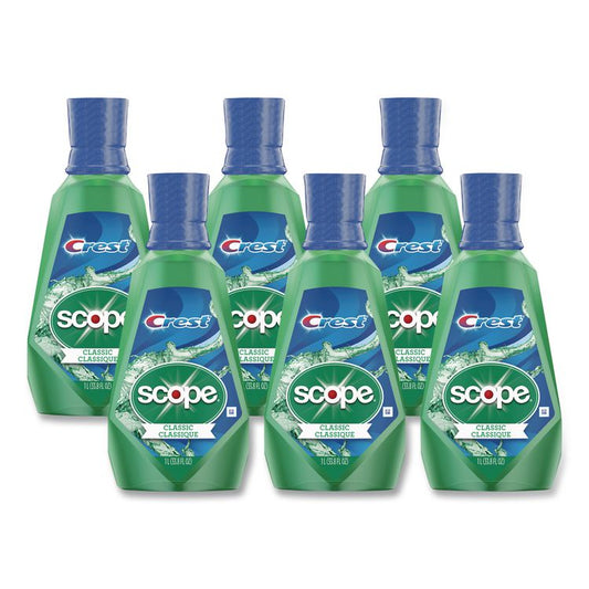 Plus Scope Mouth Rinse, Classic Mint Flavor, 1 L Bottle (Each)