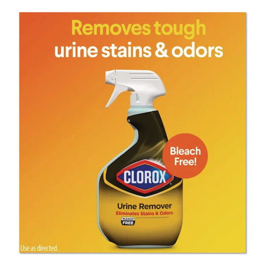 CloroxPro Urine Remover for Stains and Odors, Clean Floral Scent, 32 oz Spray Bottle