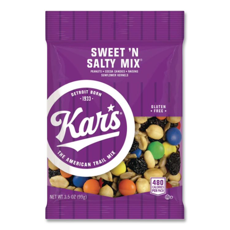 Trail Mix Variety Pack, Assorted Flavors, 18 Packets/Carton