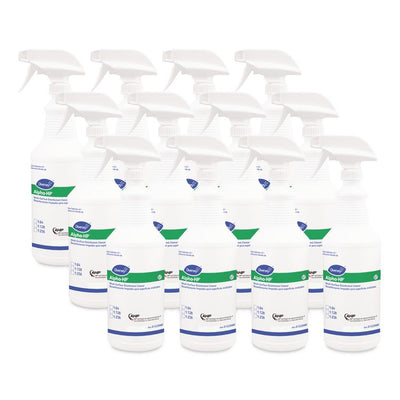 Alpha-HP Multi-Surface Disinfectant Cleaner Spray Bottle, 32 oz, White, 12/Carton