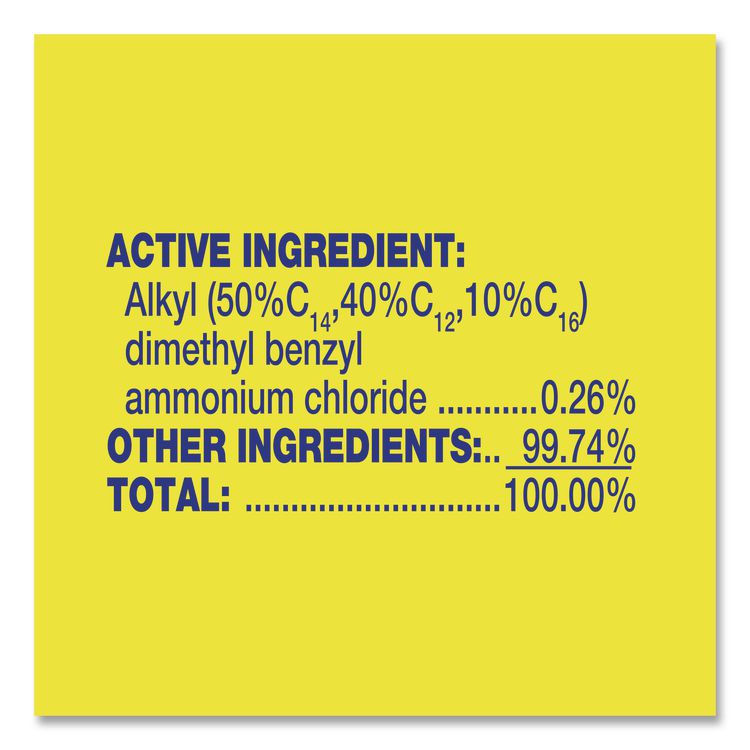 Disinfecting Wipes, 1-Ply, 7 x 7.25, Lemon and Lime Blossom, White, 35 Wipes/Canister, 3 Canisters/Pack, 4 Packs/Carton